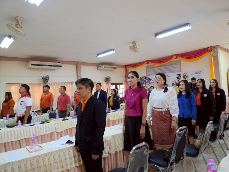 4. การประชุมประจำเดือนผู้บริหารสถานศึกษา ครั้งที่ 5/2568 วันที่ 22 พฤษภาคม 2568